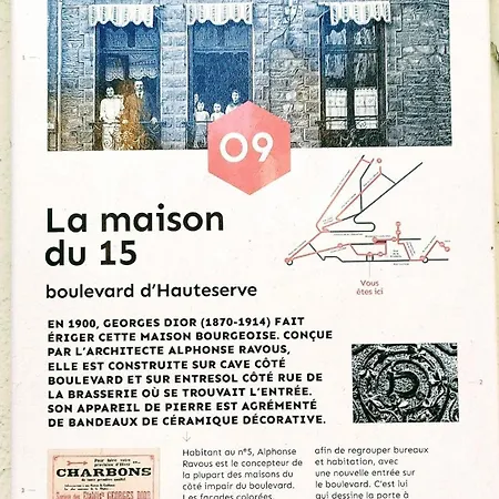 2 Maison Dior, Centre, A 500 M *